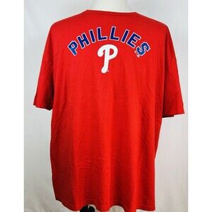 Philadelphia Phillies Men’s 3XL Short Sleeve T-shirt Figueroa #38 Red MLB